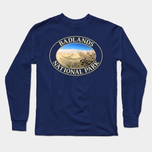Yellow Mounds at Badlands National Park in South Dakota Long Sleeve T-Shirt